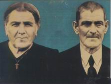 Giuseppe Dall'Agnol (nato 5/11/1871) e Maria Costantina Dalle Mulle